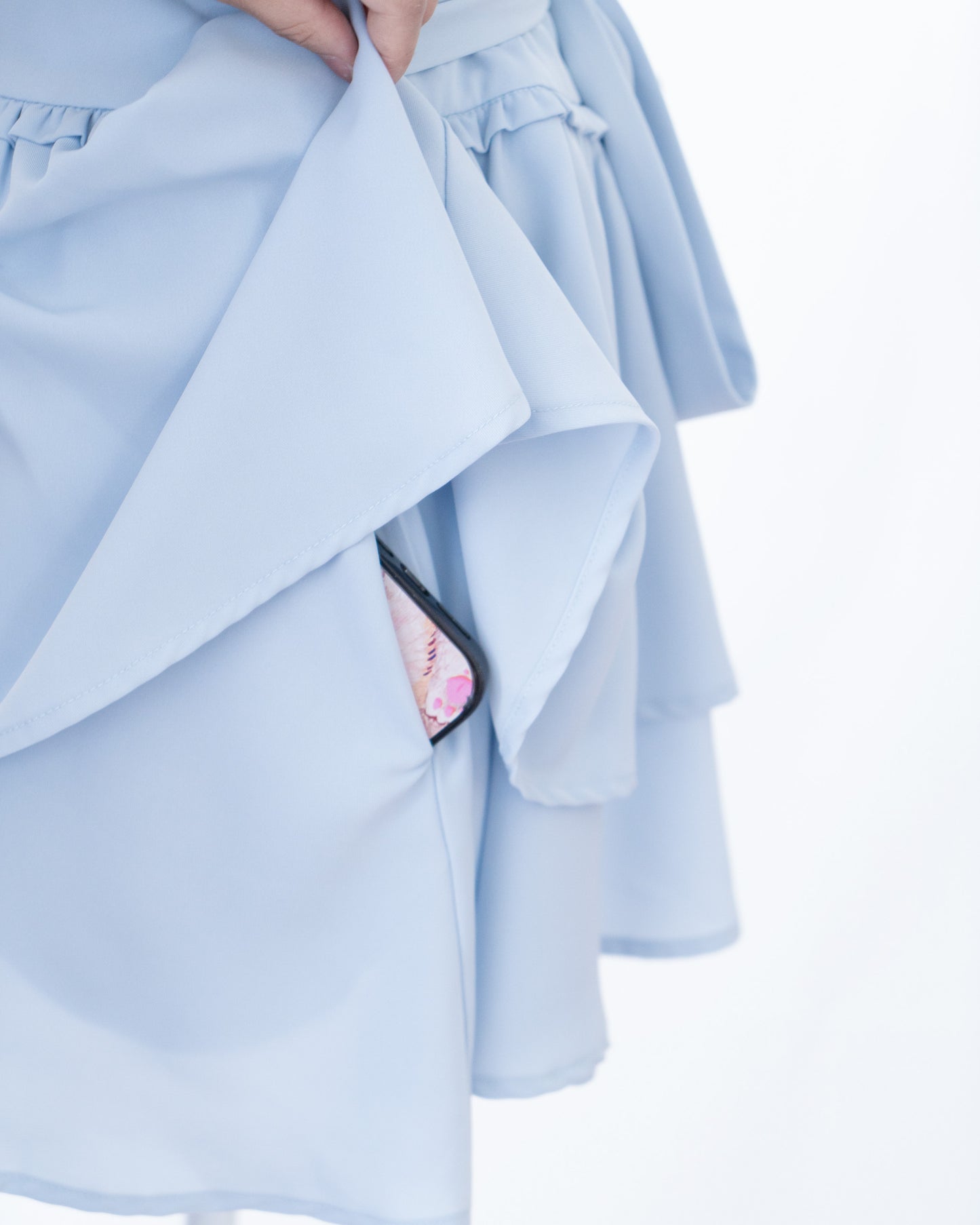 【MiZUiRO】"Nami" 2-ways strap skirt in 2 colors by HoneyPepperIX