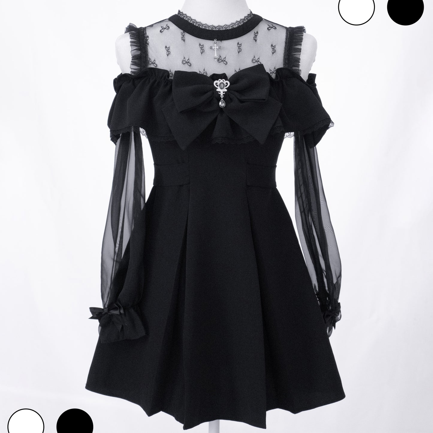 【Faded Lullaby】"Mist" one piece dress in 2 colors【preorder】