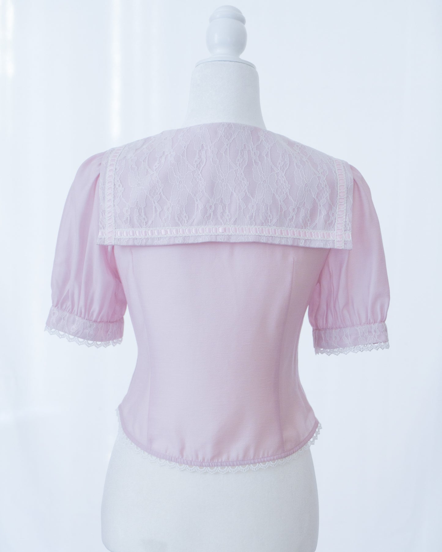 【MiZUiRO】"Ramune" blouse in 2 colors by HoneyPepperIX