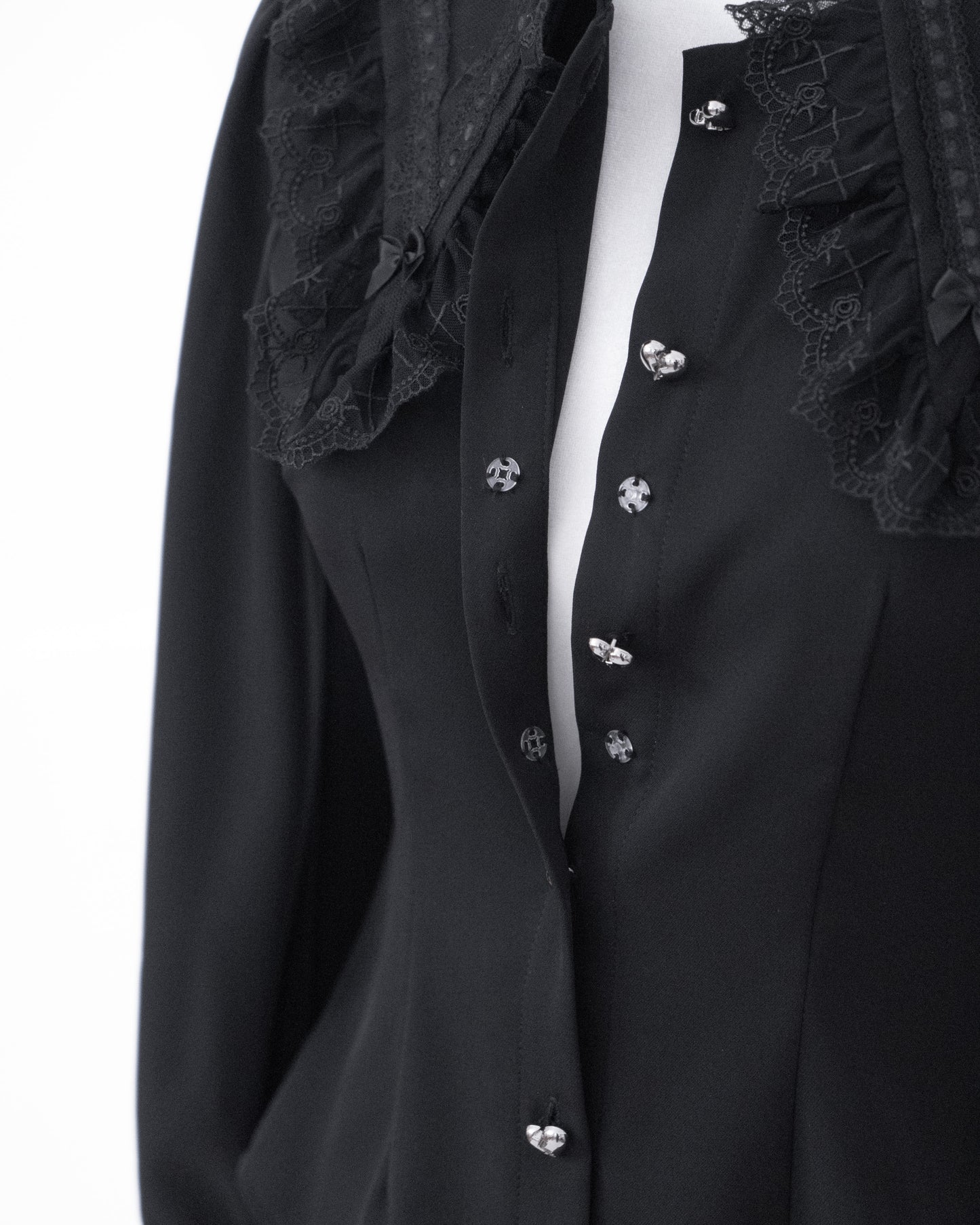 【Faded Lullaby】"Glim" blouse in 2 colors【preorder】