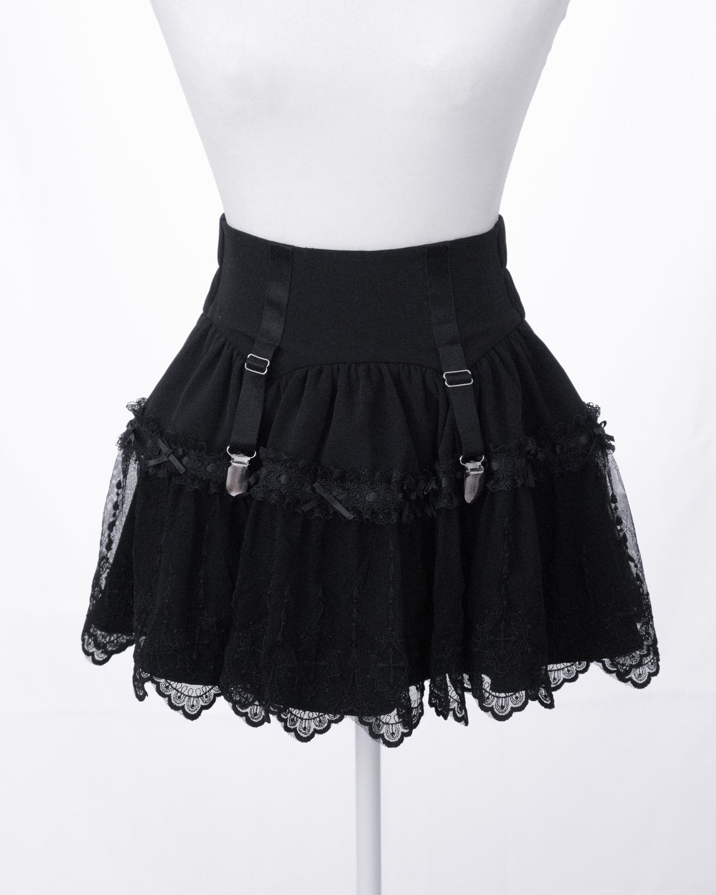 【Faded Lullaby】"Wisp" 2-way wear skirt in 2 colors【preorder】