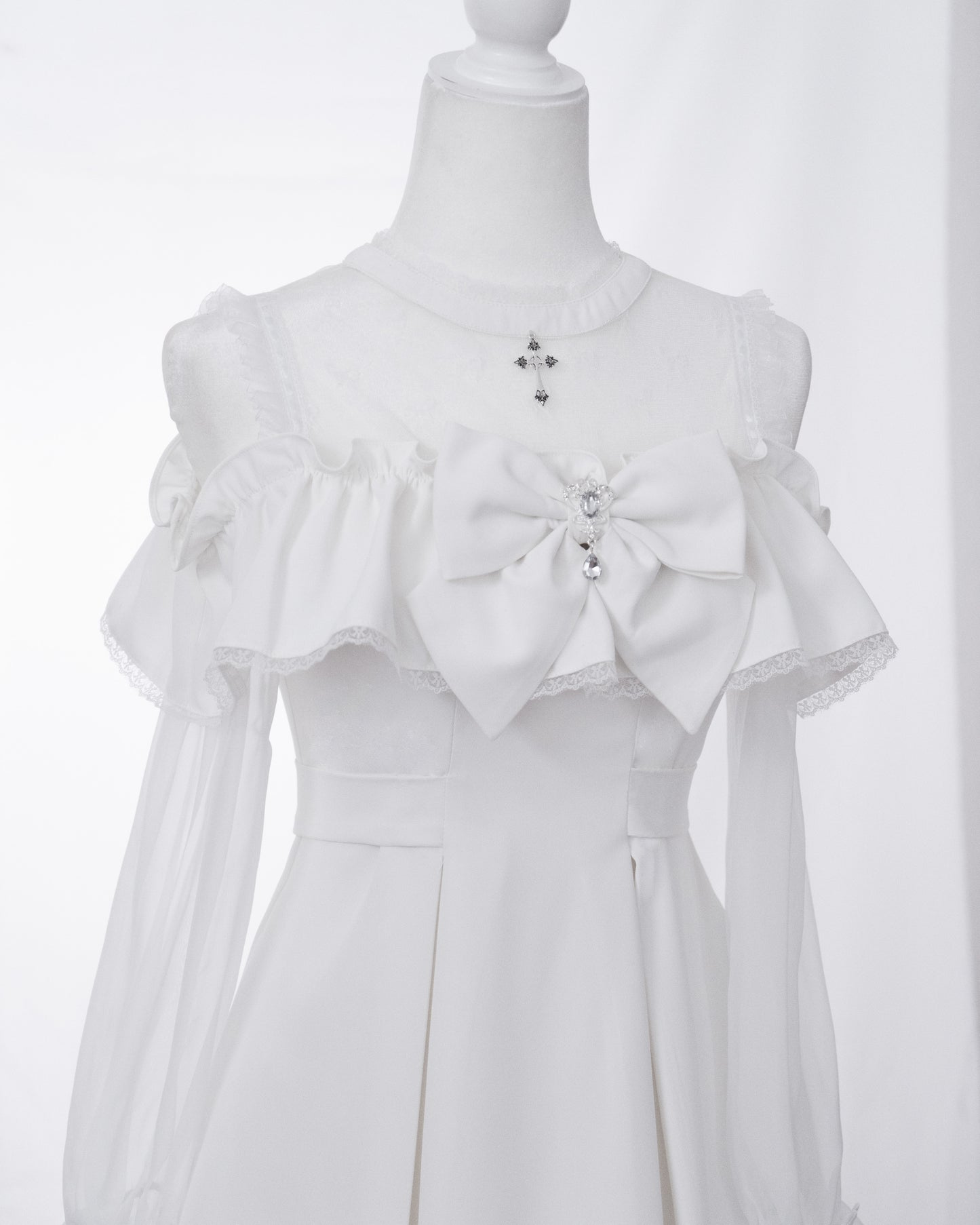 【Faded Lullaby】"Mist" one piece dress in 2 colors【preorder】