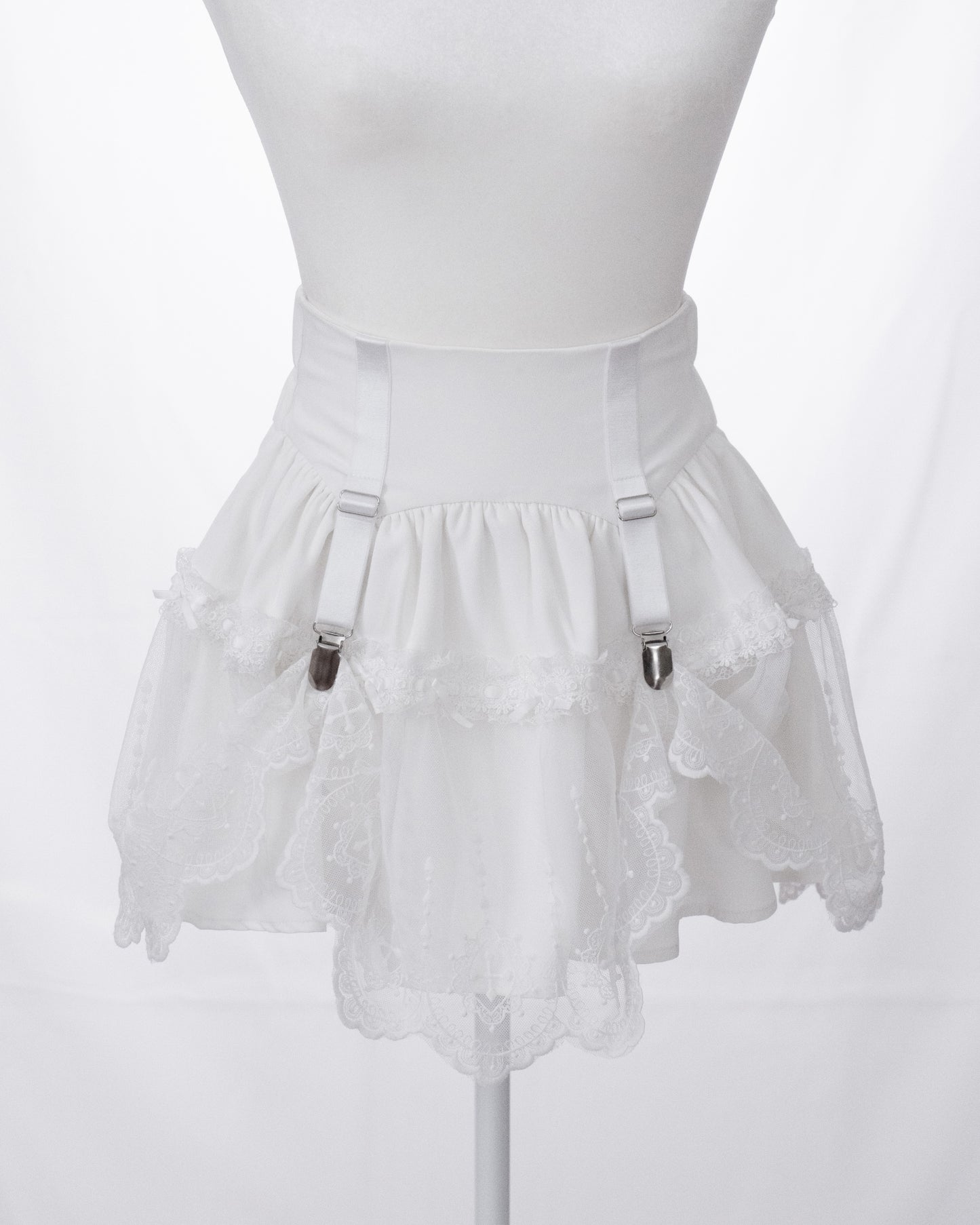 【Faded Lullaby】"Wisp" 2-way wear skirt in 2 colors【preorder】
