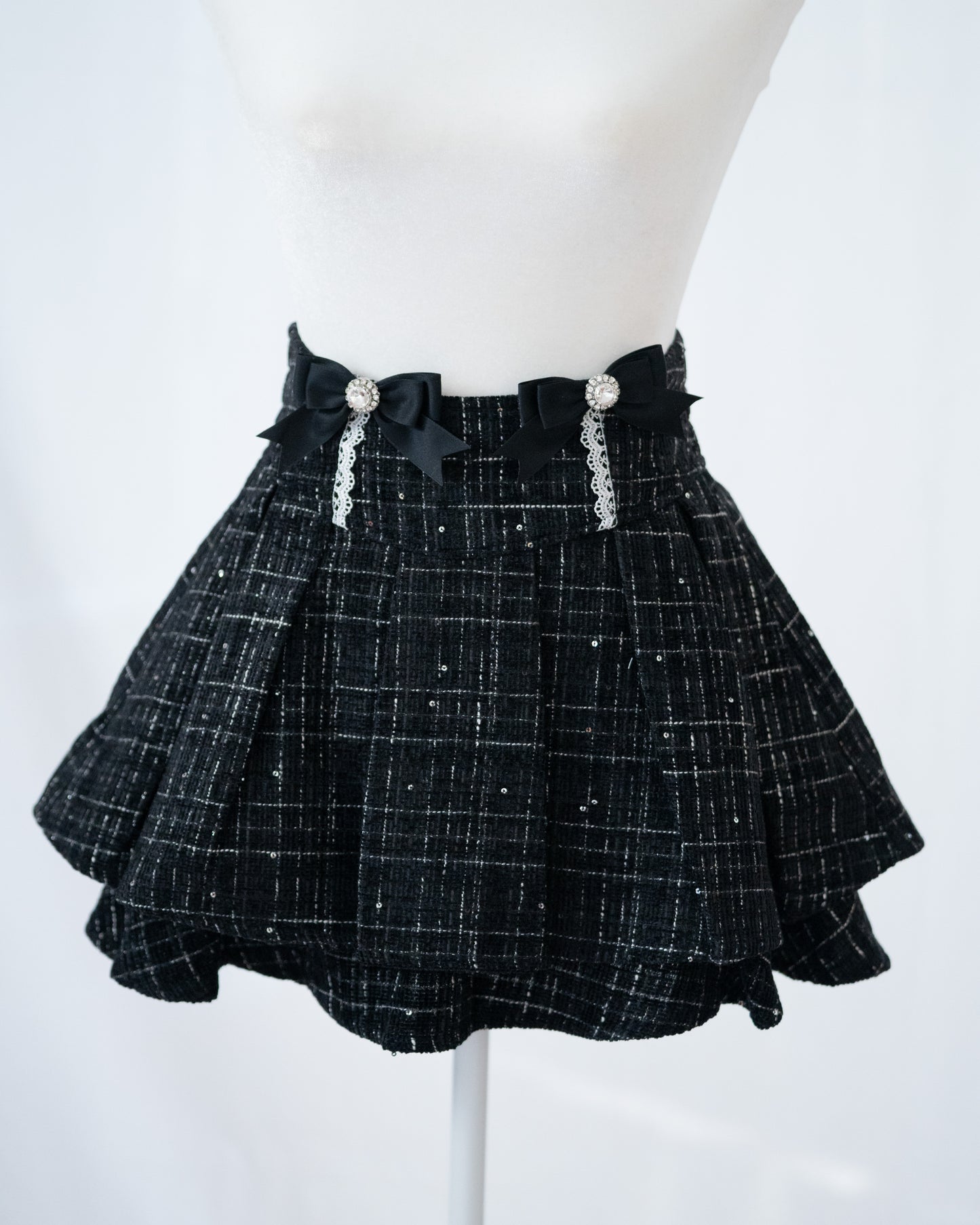 【Otome】"Yuri" skirt with shorts in 2 colors