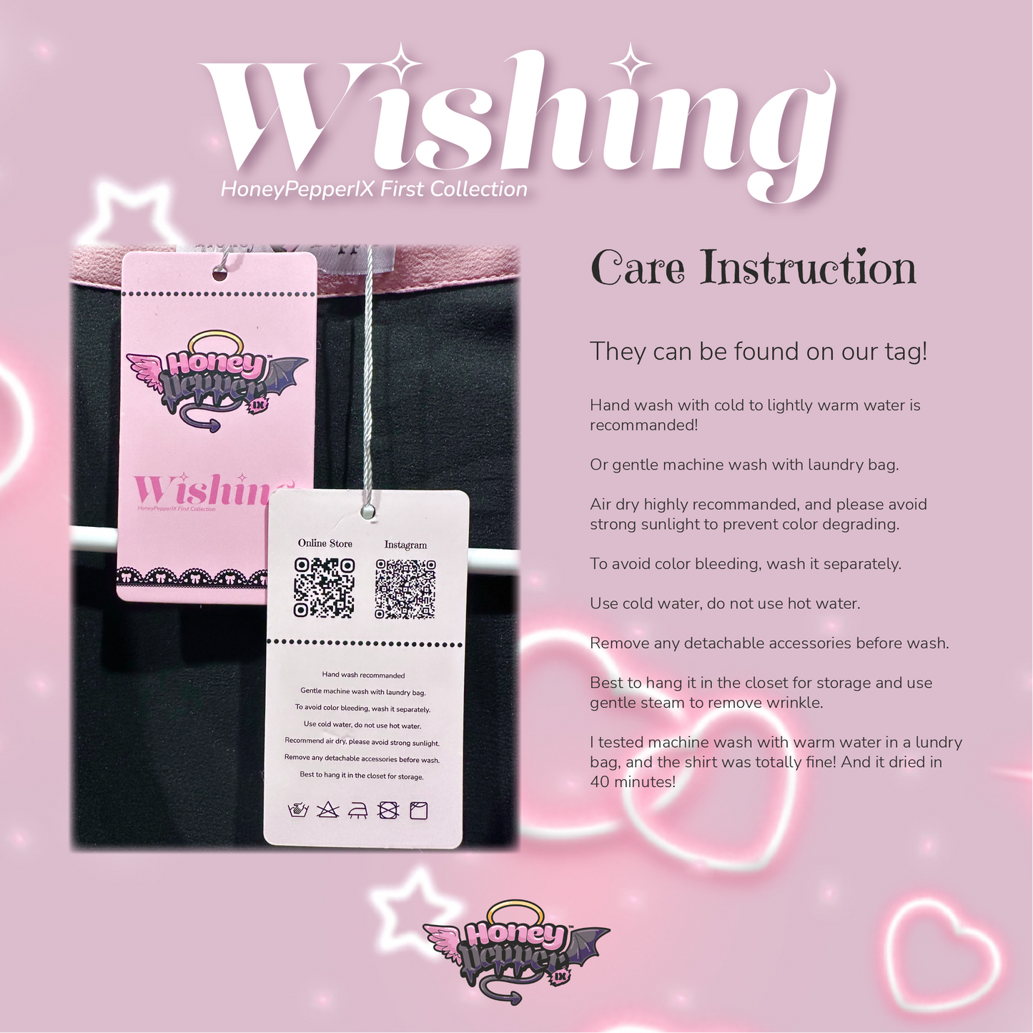 【Wishing】“Heartquake” Blouse in 2 colors by HoneyPepperIX