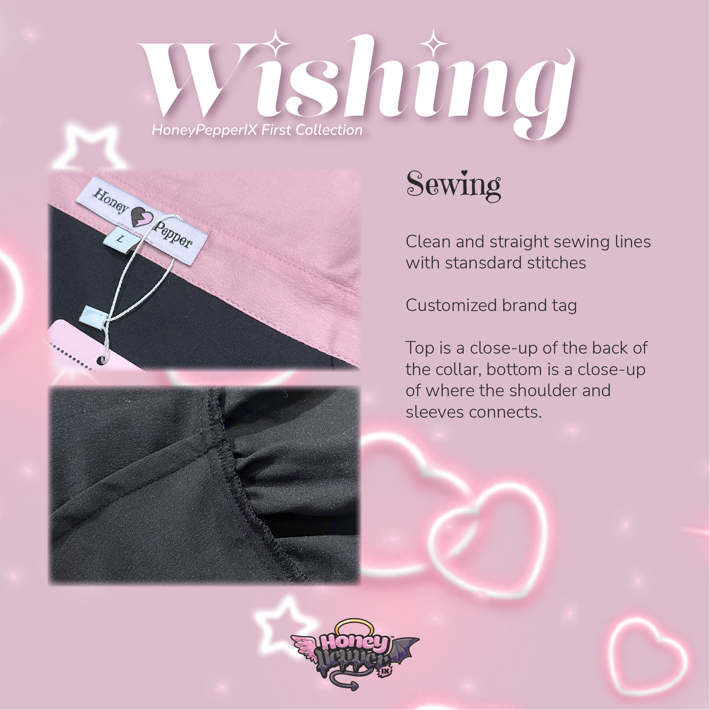 【Wishing】“Heartquake” Blouse in 2 colors by HoneyPepperIX