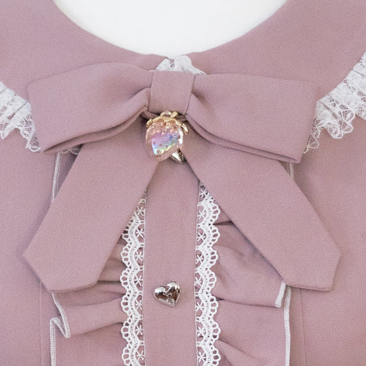 【Berry Pinky】HoneyPepperIX X BERRY "BERRY" multi-wear bow HANDMADE