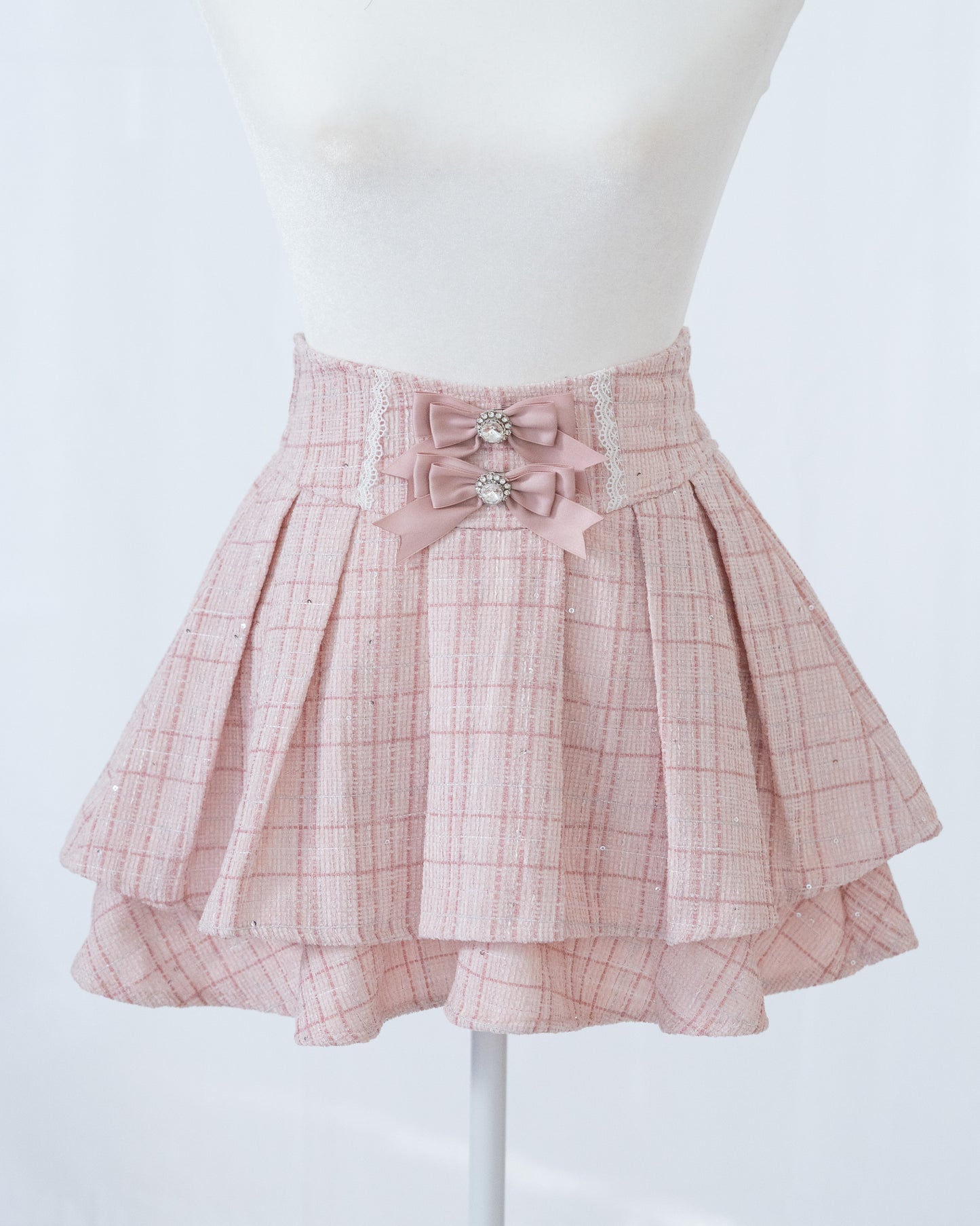 【Otome】"Yuri" skirt with shorts in 2 colors