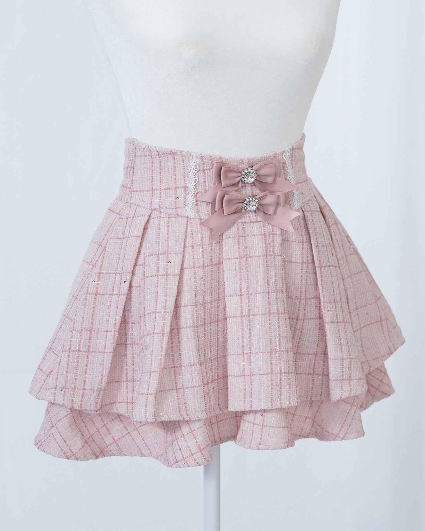【Otome】"Yuri" skirt with shorts in 2 colors