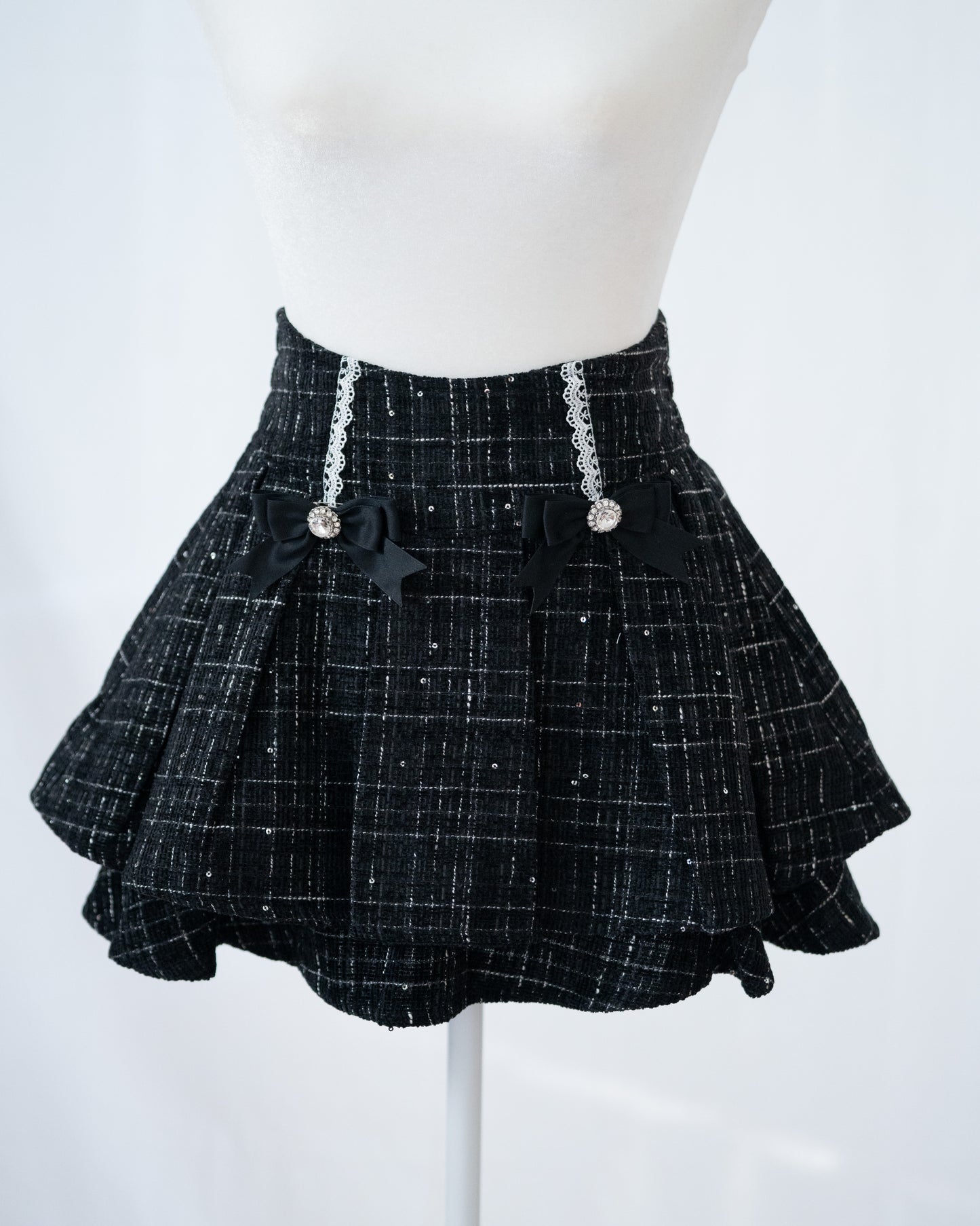 【Otome】"Yuri" skirt with shorts in 2 colors