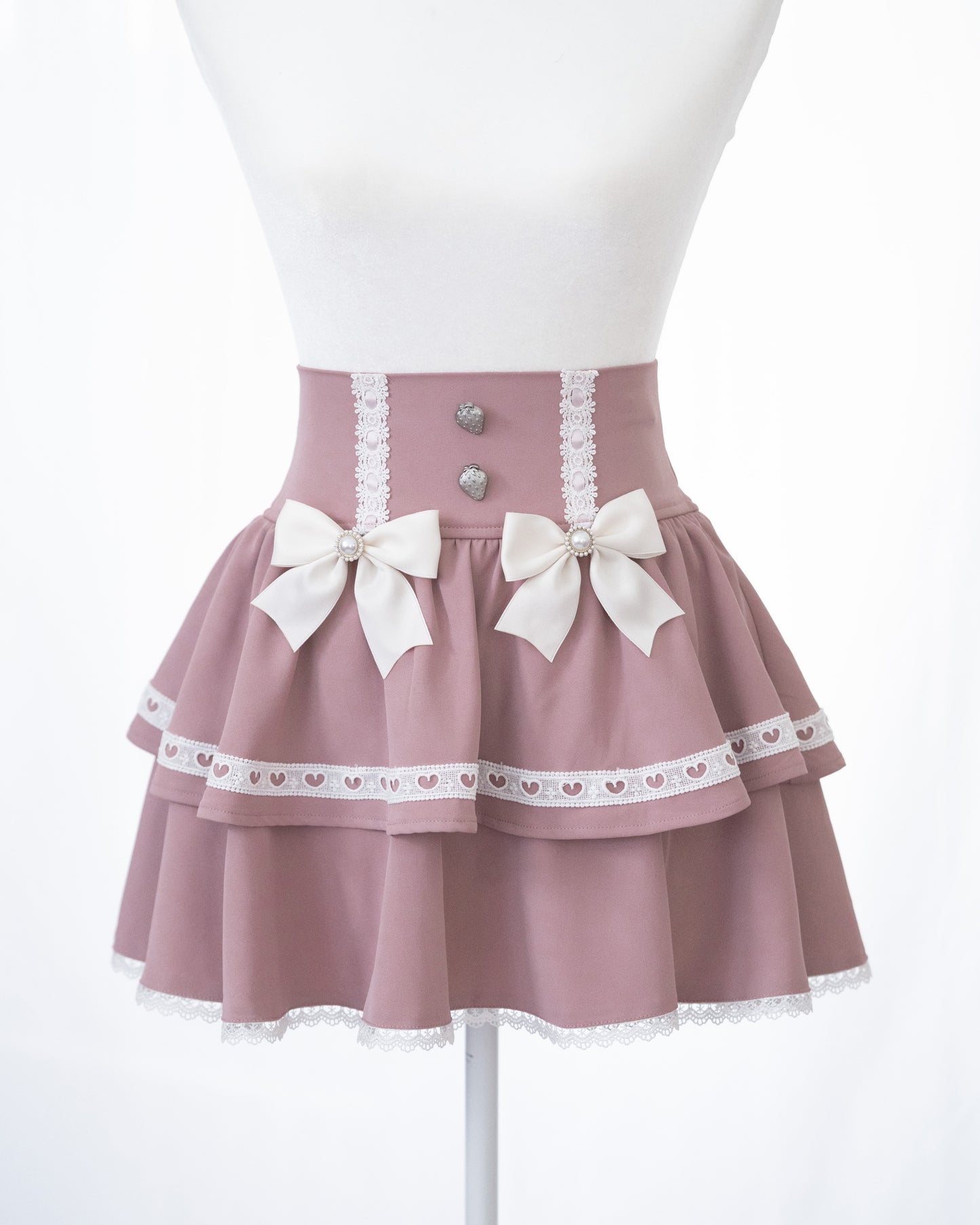 【Berry Pinky】HoneyPepperIX X BERRY "DREAMING" skirt in 2 colors