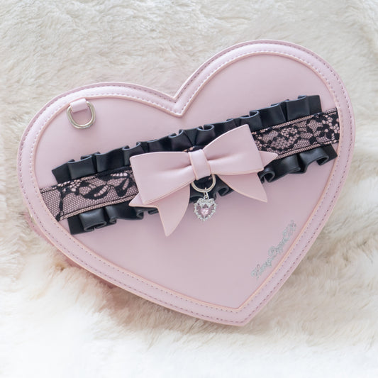 "DokiCharm" heart shape multi-wear purse【preorder】